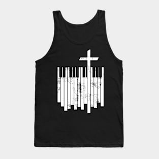 Pianist Church Piano Gift Tank Top